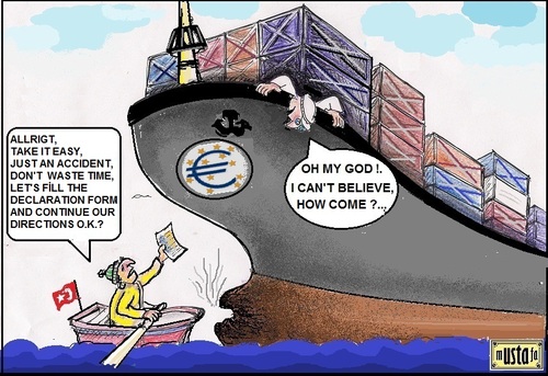 Cartoon: EU versus TURKEY (medium) by mussaygin tagged eu,versus,turkey