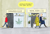 Cartoon: Cannabis-Legalisierung (small) by leopold maurer tagged cannabis,legalisierung,lauterbach,hanf,pflanzen,gramm,samen,stecklinge,social,club,alkohol,drogen,legal,leicht,entspannung,problem,sucht,einstieg,alkoholsucht,aggression,chemotherapie,medizin,heilmittel,leopold,maurer,cartoon,karikatur