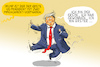 Cartoon: trump ist erster (small) by leopold maurer tagged trump,usa,wahl,2021,impeachment,verfahren,kapitol,sturm,demokratie,leopold,maurer,cartoon,karikatur,comic,illustration