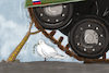 Cartoon: Ukraine-Krise (small) by leopold maurer tagged truppenabzug,ukraine,krise,krieg,frieden,diplomatie,international,sicherheitskonferenz,nato,russland,usa,muenchen,unklarheit,zuspitzung,ostukraine,friedenstaube,leopold,maurer,cartoon,karikatur