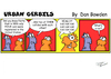 Cartoon: Urban gerbils. 4 cars (small) by Danno tagged cartoon,comic,strips,traditional,humor,funny