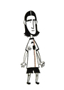 Cartoon: 6 Khedira (small) by fubu tagged sami,khedira,germany,deutschland,wm,worldcup,world,cup,2010,weltmeisterschaft,fussball,soccer