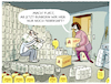 Cartoon: Es wird wieder gehamstert... (small) by markus-grolik tagged hamstern,bunkern,fiebersaft,klopapier,apotheken,medikamente,deutschland,kinderfiebersaft,mangel