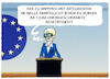 Cartoon: EU Kommission... (small) by markus-grolik tagged eu,europaimpfpass,pandemie,kommission,ursula,von,der,leyen,corona,tourismus