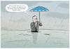 Cartoon: Land unter... (small) by markus-grolik tagged laschet,nrw,ueberschwemmungen,klimapolitik,cdu,csu,klimawandel,niederschlaege,deutschland,wahlkampf,wahlprogramme,koalitionen,buendnis,90,die,gruenen,klimaziele