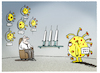 Cartoon: Mutantenbesuch.. (small) by markus-grolik tagged mutationen,corona,pandemie,impfstoff,impfung,covid,welt,alltag