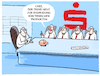 Cartoon: Sparschweine... (small) by markus-grolik tagged sparen,sparer,weltspartag,niedrigverzinsung,negativzinsen,sparschwein,inflation,trend,tierische,produkte