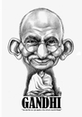 Cartoon: Mahatma Gandhi (small) by Szena tagged mahatma gandhi bapu indian