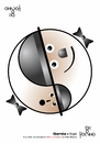 Cartoon: Laurel and Hardy fat and skinny (small) by Tonho tagged laurel,and,hardy,fat,skinny,yin,yang