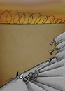 Cartoon: press (small) by aytrshnby tagged no war