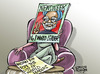 Cartoon: Indian PM is No.1 World leader! (small) by Satish Acharya tagged manmohan singh india newsweek