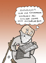 Cartoon: White Beard Grandpa (small) by Musluk tagged grandpa,lottery