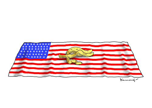 Cartoon: TRUMPBANANE (medium) by marian kamensky tagged obama,trump,präsidentenwahlen,usa,baba,vanga,republikaner,demokraten,faschismus,obama,trump,präsidentenwahlen,usa,baba,vanga,republikaner,demokraten,faschismus