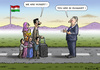 Cartoon: HUNGER IN HUNGARY (small) by marian kamensky tagged eu,flüchtlinge,asyl,politik,willkommenskultur,terrorismus,heidenau,viktor,orban,horst,seehofer,bayern