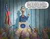 Cartoon: Obama macht ernst (small) by marian kamensky tagged bagdad,isis,obama,truppenabzug,irak,krieg