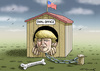 Cartoon: OVAL OFFICE (small) by marian kamensky tagged mail,affair,clinton,trump,presidentenwahlen,usa