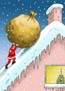Cartoon: Santa Sisyphus (small) by marian kamensky tagged humor