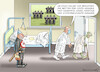 Cartoon: SYSTEMRELEVANTER WAHNSINN (small) by marian kamensky tagged curevac,testzentren,corona,impfung,pandemie,booster,impfpflicht