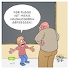 Cartoon: Russe Hausaufgaben (small) by Timo Essner tagged russland,deutschland,eu,usa,nato,krieg,frieden,hacker,hackerangriffe,propaganda,cartoon,timo,essner
