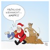 Cartoon: Weihnachten (small) by Timo Essner tagged weihnachtsmann,weihnachtshasser,fröhliche,frohe,weihnachten,weihnachtszeit,rentier,rudolf,knüppel,sack,cartoon,timo,essner