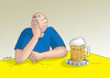 Cartoon: ciarohlavo-far (small) by Lubomir Kotrha tagged we,drink,beer,alcohol,alcoholics