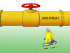 Cartoon: trumpstream (small) by Lubomir Kotrha tagged gas,nord,stream,putin,trump,russia,usa,germany,sanctions