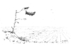 Cartoon: Ruhe (small) by Jori Niggemeyer tagged niggemeyer,joricartoon,cartoon,zeichnung,weihnachten,stress,hektig,trubel,flucht