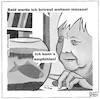 Cartoon: Betreutes Wohnen (small) by BAES tagged betreut,wohnen,pflege,heim,krankheit,alter,tod,tiere,fische,menschen