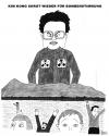Cartoon: KIM KONG (small) by BAES tagged kim,jong,il,nordkorea,korea,atomwaffen,krieg