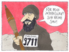 Cartoon: ferner liefen (small) by Andreas Prüstel tagged afghanistan,talibanführung