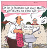 Cartoon: grillen (small) by Andreas Prüstel tagged grill,grillen