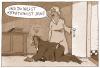 Cartoon: lieber darwin (small) by Andreas Prüstel tagged kreationismus suff evolutionstheorie religion