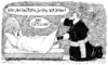 Cartoon: nachtbild (small) by Andreas Prüstel tagged bischof,sex,kirche,katholizismus,zölibat