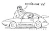 Cartoon: porsche (small) by Andreas Prüstel tagged porsche,volkswagen,übernahme,sportwagen,statussymbol,luxus
