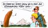 Cartoon: rügenwalder (small) by Andreas Prüstel tagged wurst,marke,rügenwalder,mühle,wandern,cartoon,karikatur,andreas,pruestel