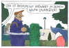 Cartoon: senioren und technik (small) by Andreas Prüstel tagged garten,grundstück,senioren,laubbläser