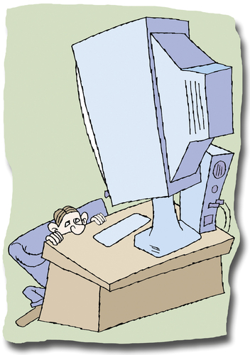 Cartoon: Computer (medium) by astaltoons tagged 