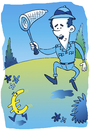 Cartoon: Jagd (small) by astaltoons tagged euro,geldanlagen,börse