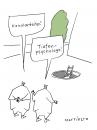 Cartoon: Tiefenpsychologe (small) by Mattiello tagged mann,psychologe