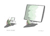 Cartoon: Upgrade (small) by Mattiello tagged rechner,computer,informatik