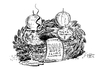 Cartoon: Wachsweich (small) by Paolo Calleri tagged doha,weltklimagipfel,klimakonferenz,kompromiss,kyotoprotokoll,kyoto,protokoll,katar,qatar,umwelt,natur,klima,katastrophe,emissionen,gipfel,klimaschutz