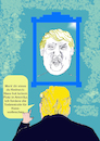 Cartoon: Ich Trump bin der Hass (small) by menschenskindergarten tagged usa,massaker,trump,waffenlobby
