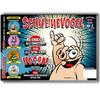Cartoon: Cover Comic Schweinevogel Nr. 2 (small) by Schweinevogel tagged comic,cover,schwarwel,schweinevogel,iron,doof,swampie,schweiniversum,wagner