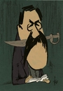 Cartoon: Günter Grass (small) by tiede tagged günter,grass,psychogramm,literaturnobelpreis,blechtrommel,karikatur,cartoon,tiede,tiedemann