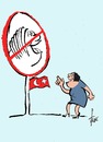 Cartoon: Nicht lachen! (small) by tiede tagged lachverbot,türkei,frauen,moral,öffentlich,laughing,forbidden,frauenrechte