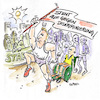 Cartoon: Aktivismus (small) by REIBEL tagged demonstration,aktivist,diskriminierung,rollstuhl,sport,marathon,volkslauf,ehrenvoll,peinlich,missverständnis