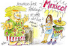 Cartoon: Trumpdays 2 (small) by REIBEL tagged trump,donald,usa,präsident,mexico,mauer,grenze,urlaub,familie