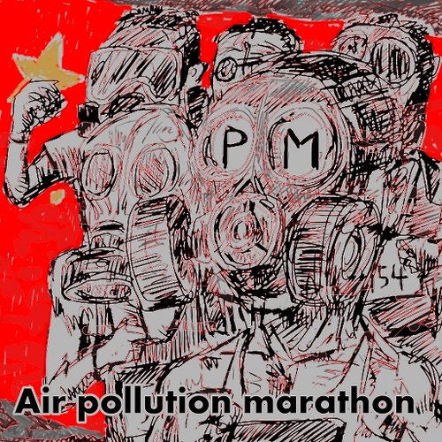 Cartoon: marathon (medium) by takeshioekaki tagged marathon