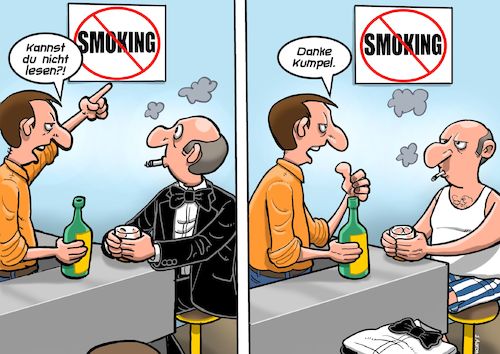 Cartoon: No Smoking (medium) by Chris Berger tagged no,smoking,rauchverbot,zigaretten,rauchfrei,no,smoking,rauchverbot,zigaretten,rauchfrei