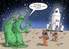 Cartoon: Aliens (small) by Chris Berger tagged astronauten,aliens,ausserirdische,planeten,raumfahrt